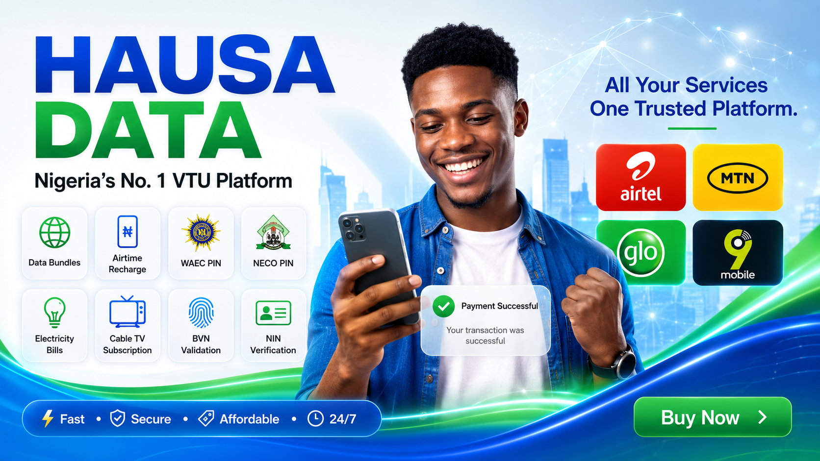 Hausa Data Banner